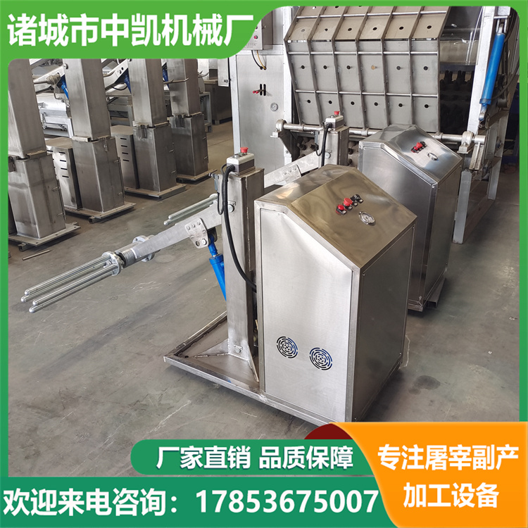 Fully automatic sheep peeling machine with fast speed and good effect, manufacturer of sheep peeling machine and sheep slaughtering equipment