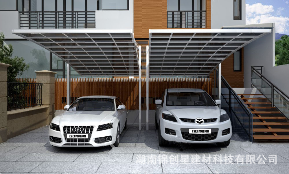 Canopy manufacturer Outdoor courtyard villa Aluminum alloy sunshade Endurance board Canopy balcony terrace sunshade