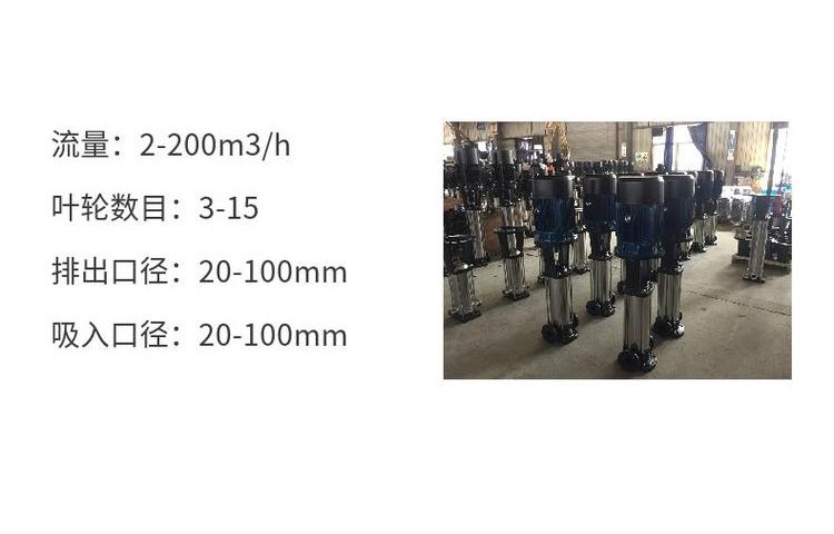 Vertical multi-stage centrifugal pump CDLF high-rise villa booster circulation pump water supply pump