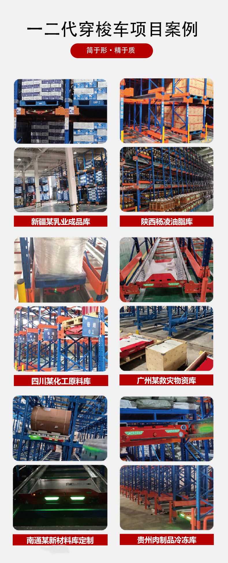 Shuttle type shelves for dense storage, automatic shuttle car for paint removal equipment debugging