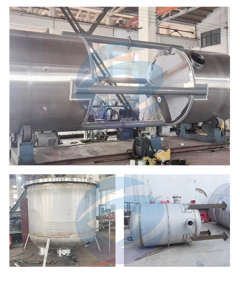 Dongrun stainless steel reaction kettle mixing tank anti-corrosion electric heating reaction tank 50L-5000L can be customized according to needs