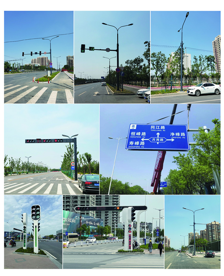 Customized processing of signal lights, large supply of traffic lights, LED indicator lights, cantilever traffic lights