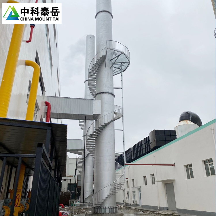 Zhongke Taiyue titanium alloy, stainless steel composite plate, Weathering steel, acid resistant steel chemical chimney shipped nationwide