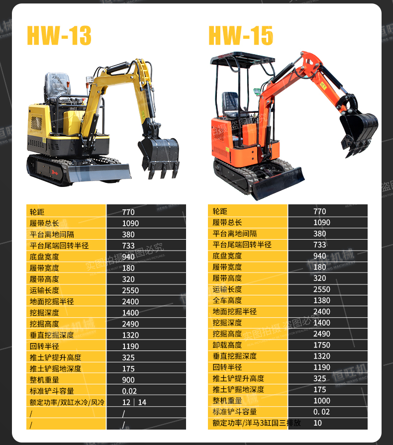 All terrain applicable 10 type small excavator can enter the elevator, with bulldozer, crawler excavator, 360 ° rotating Excavator