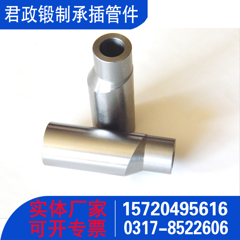 Stainless steel reducing short pitch threaded pipe fittings, external thread joints, thread tapered pipes, Junzheng production