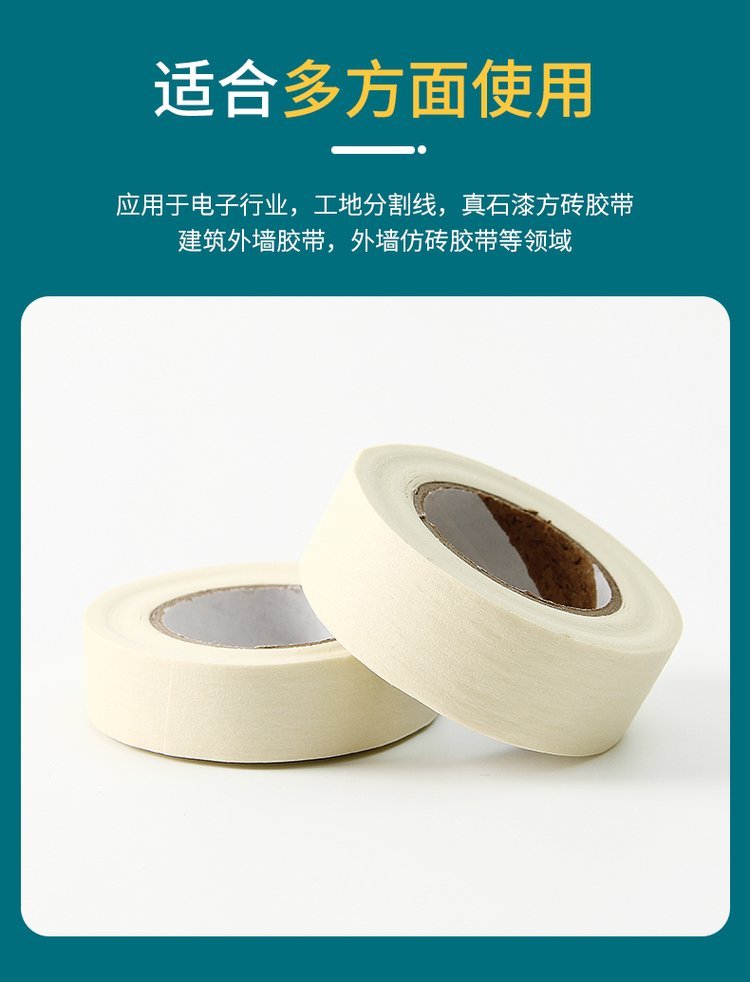 Haocai Lai Meiwen Paper Weak Adhesive Tape Does Not Hurt the Wall, Painted to Mask White Handwritten Marks