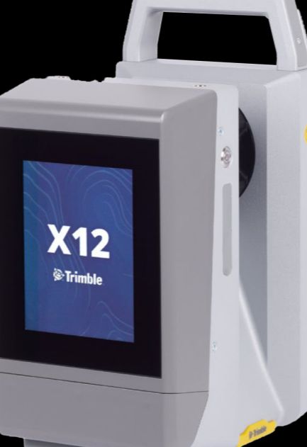 Trimble Tianbao X12 flagship 3D laser scanner for long-distance BIM tunnel construction