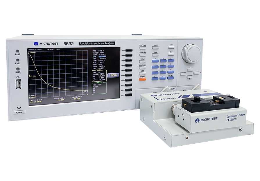 Yihe high-frequency Impedance analyzer 6632 scanning equivalent circuit model analysis function 1 5 10 30 50MHz