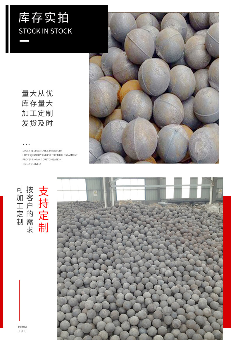 High chromium steel ball casting, medium chromium low chromium casting, forged ball grinding ball mining ball mill ball