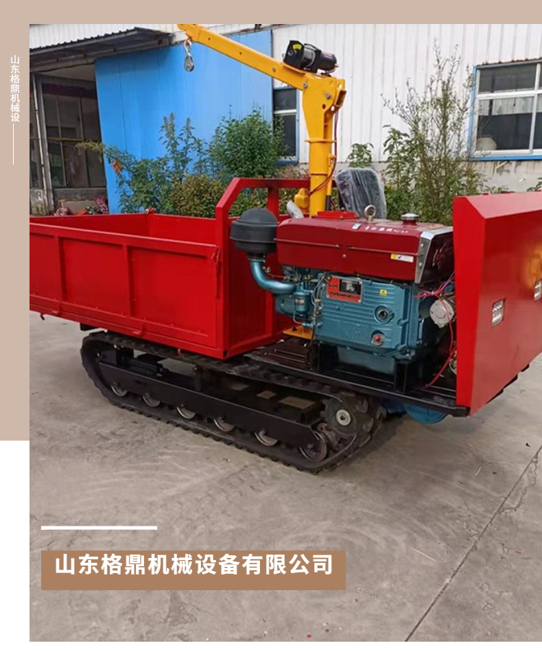 Crawler transport vehicle manufacturer Orchard Mountain Walking Crawler Vehicle with complete customized specifications