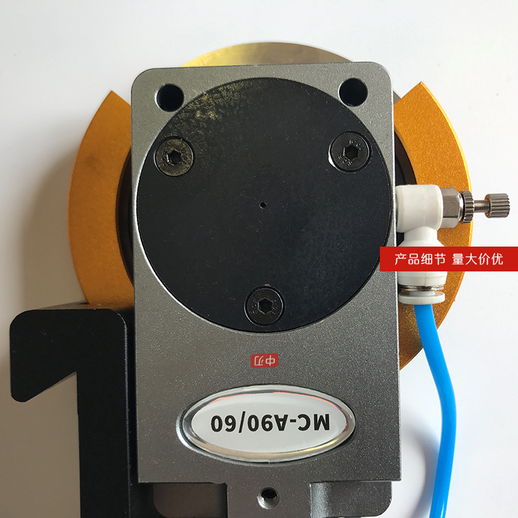 Shear type pneumatic, pneumatic tool holder for non-woven melt blown fabric film slitting and cutting machine, type 90/60