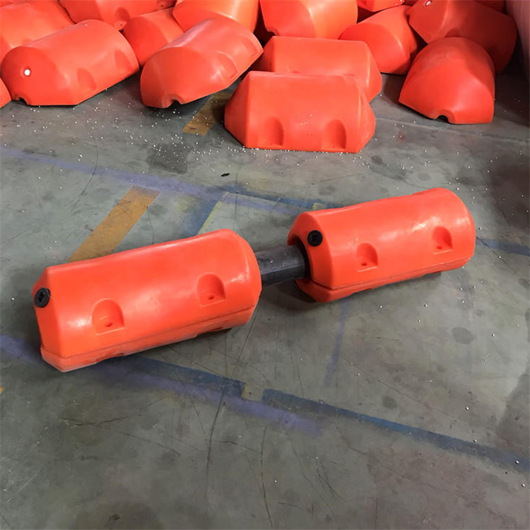 Wholesale supply of water pipe floating buoys, Baitai orange immersion resistant pipeline floating buoys