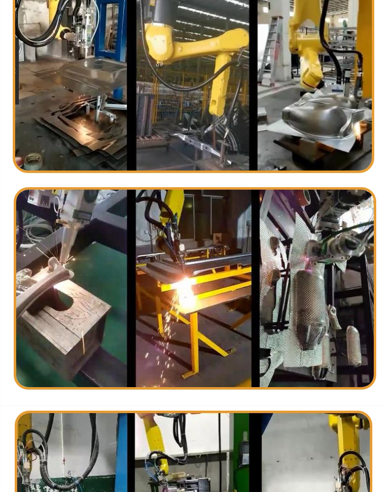 3D robotic arm laser cutting machine Robot arm CNC fully automatic cutting integrated workstation