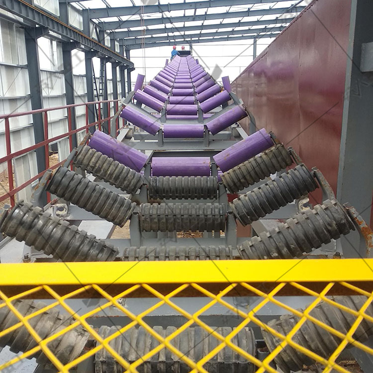 DTII type mining belt conveyor, Yingda Heavy Industries grain bin feeding belt conveyor