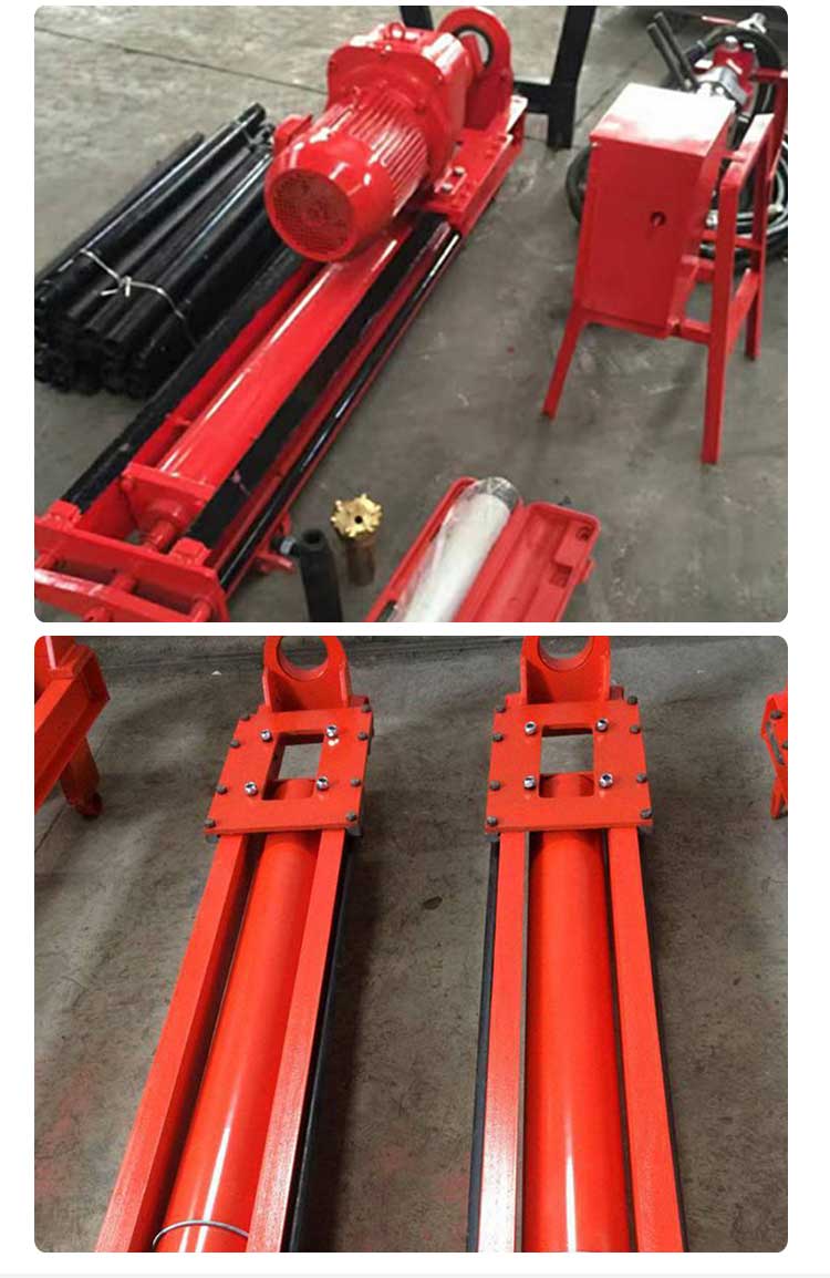 Slope support anchoring drilling rig Crawler type hydraulic high lift foundation pit slope protection rock down-the-hole anchor drilling rig