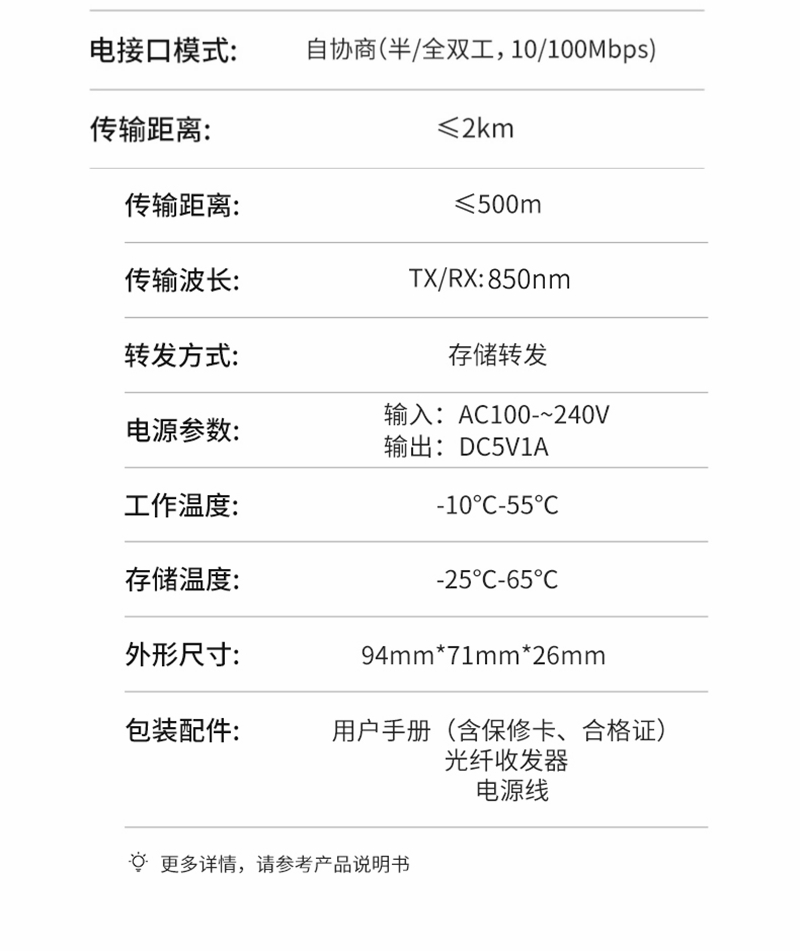 Fiberhome Communication General Distribution Fiberhome Gigabit Fiber Optic Enterprise Transceiver Optoelectronic Converter