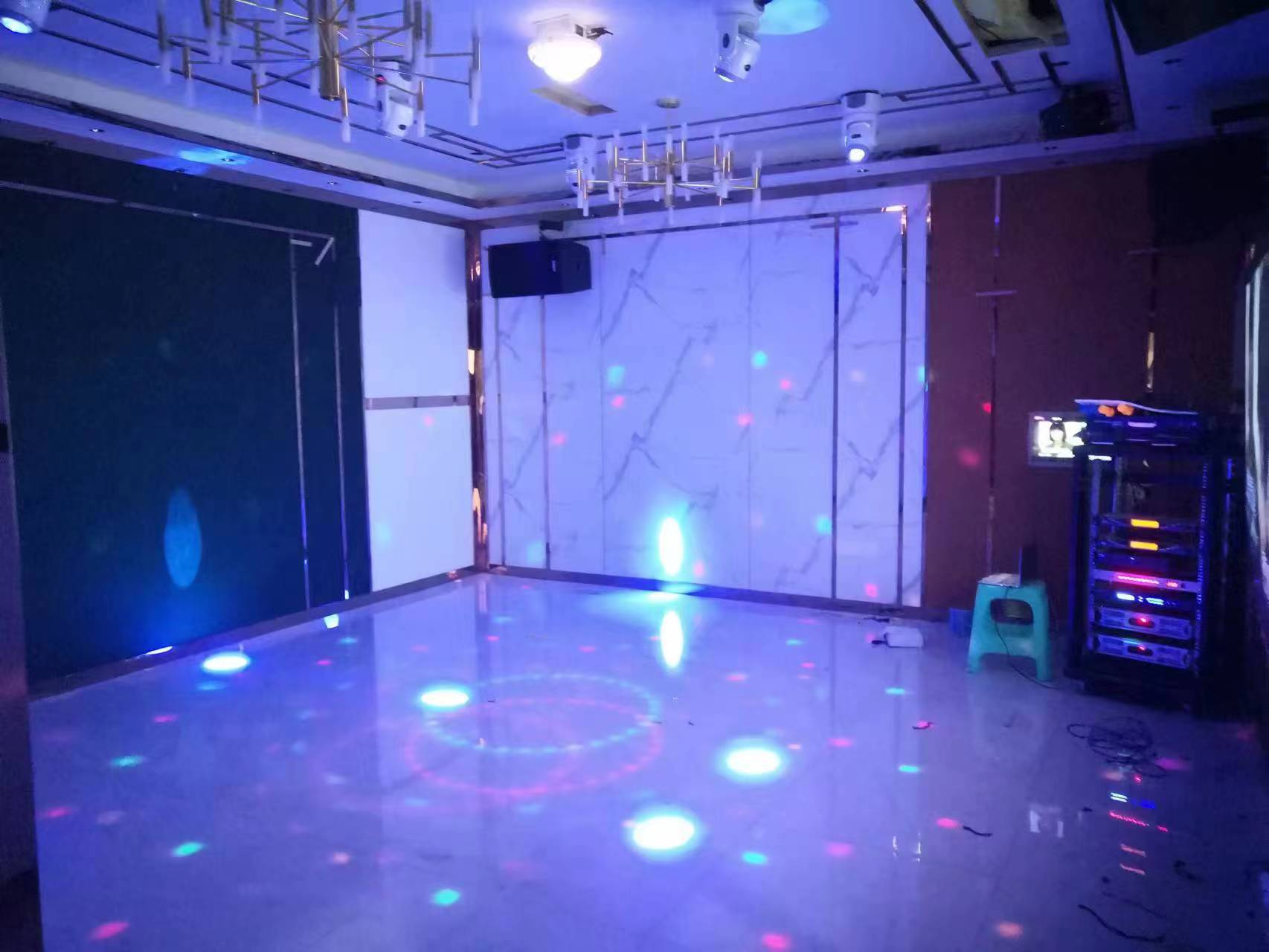 Projection integration immersive experience case Dance studio ktv song room restaurant audio, video, lighting juntai technology