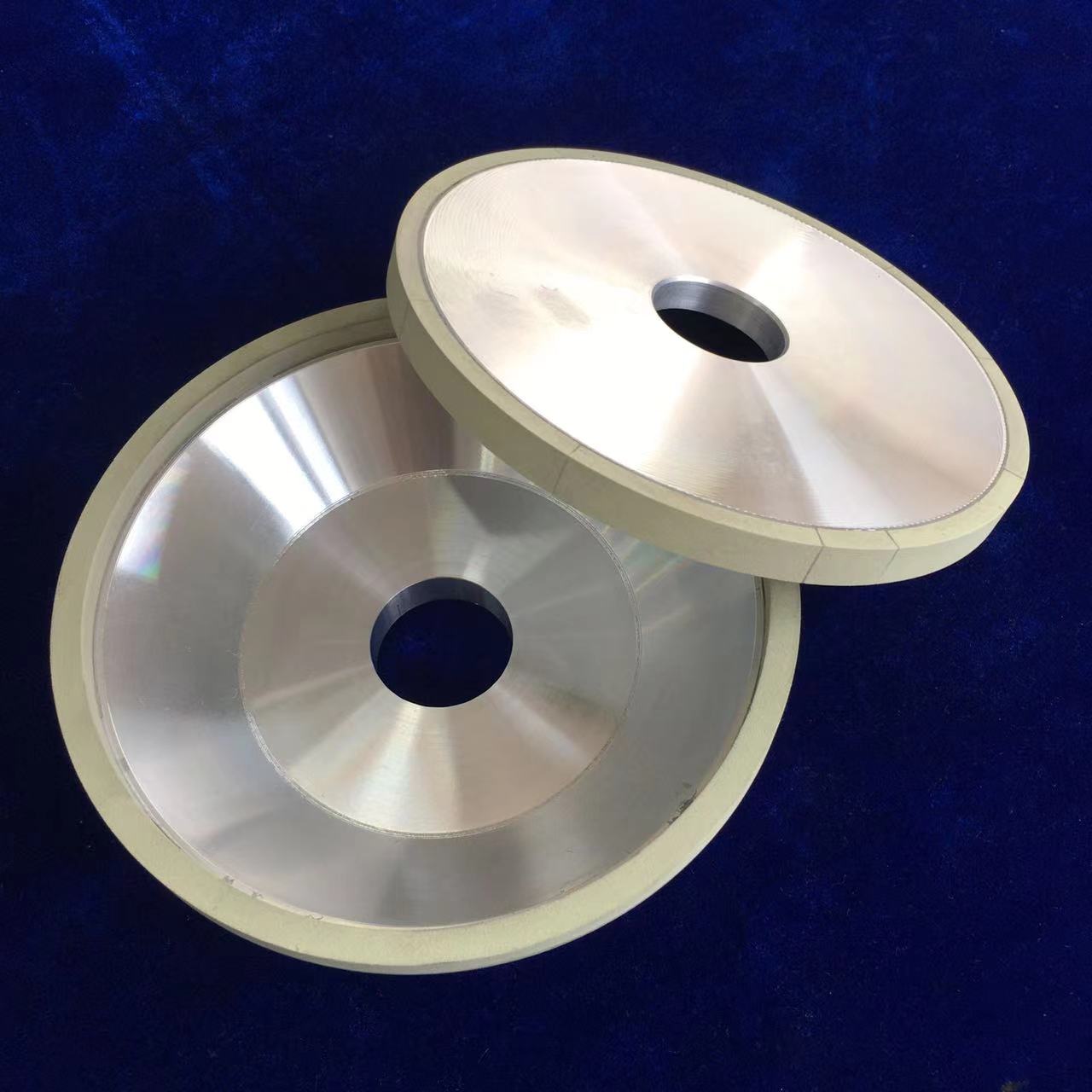 Kemei brand single crystal diamond grinding wheel ceramic bowl or parallel diamond sand wheel 150 * 10 * 32