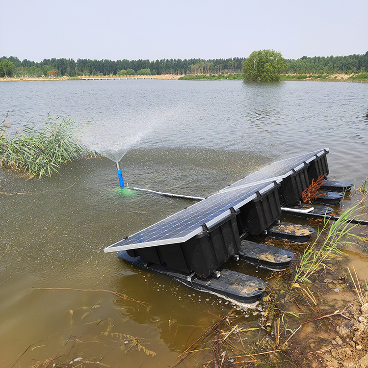 [Dongfang Source] Floating plug flow aerator Oxygen cycle equipment for river polluted water