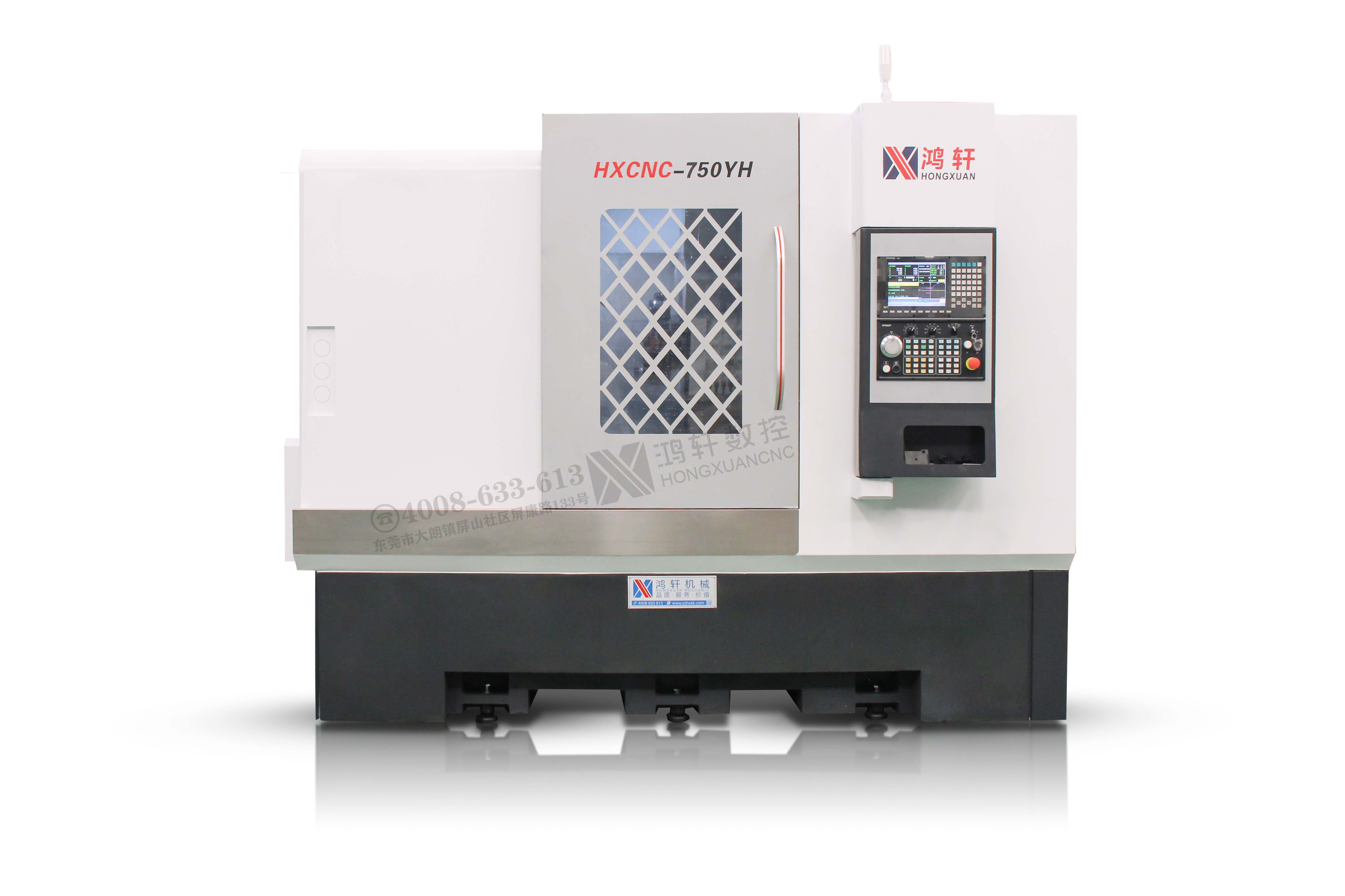 Five axis CNC turning and milling composite machine, large steel processing machine tool