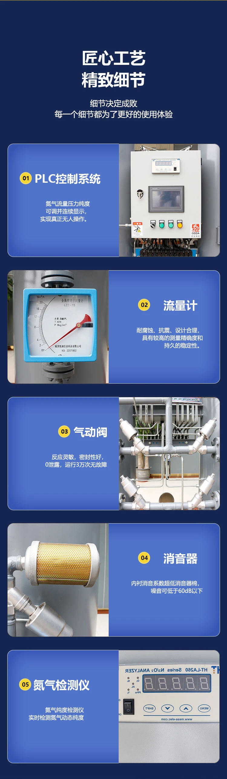 Oxygen generator, plateau centralized oxygen supply equipment, dispersion oxygen generation, non-standard customization, dedicated for hotels and homestays