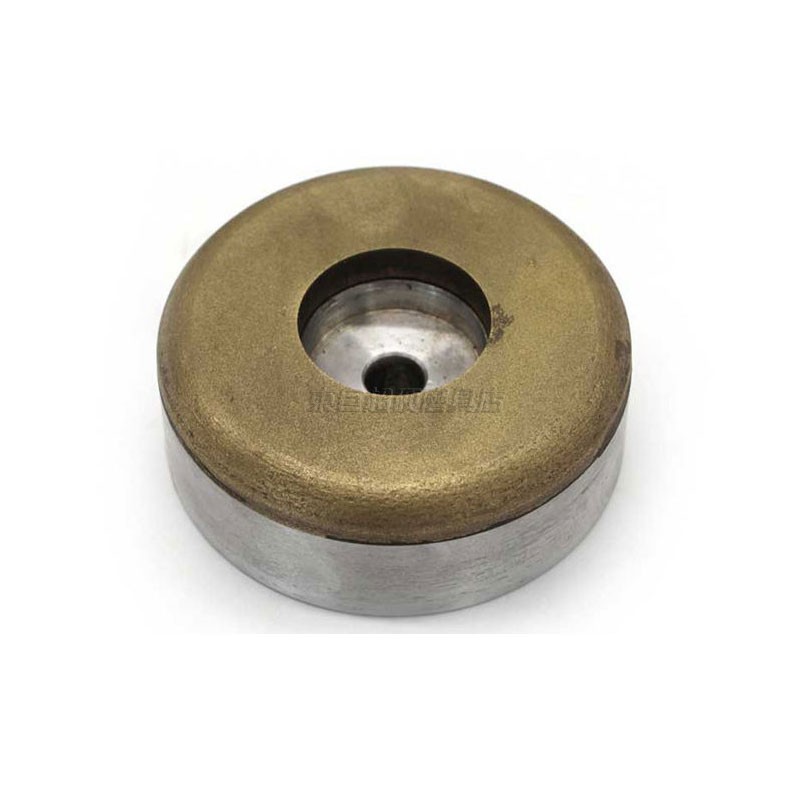 Customized special-shaped bronze binder R5 sintered diamond grinding disc for processing glass ceramic composite materials with long service life