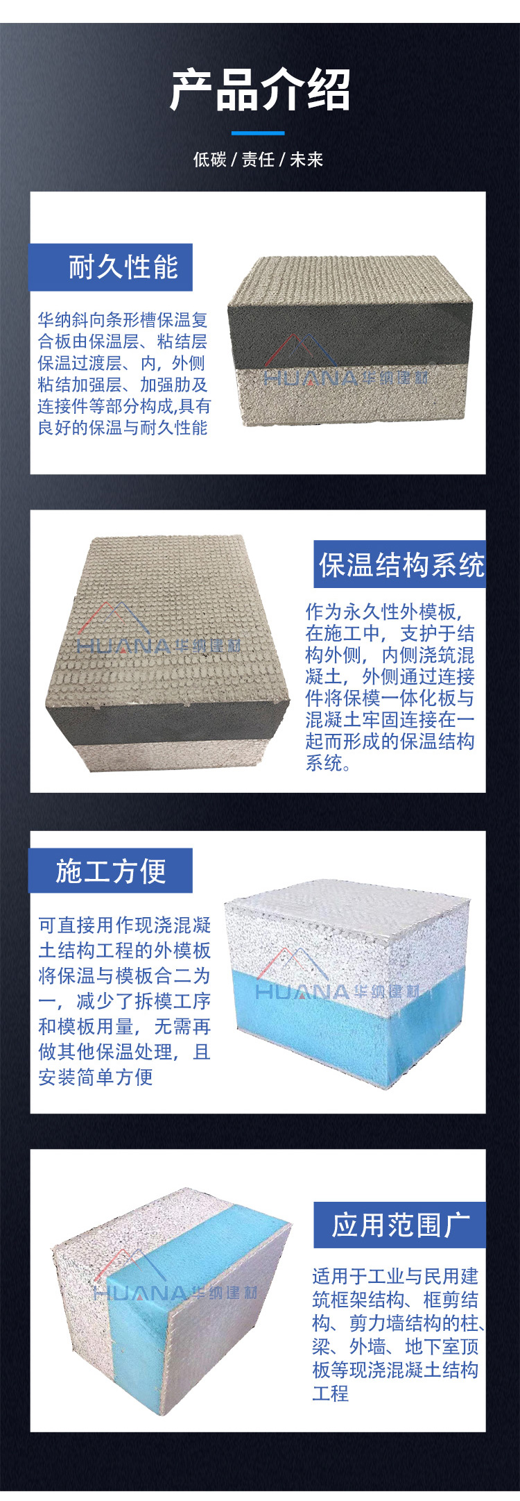 Warner insulation structure integrated board cast-in-place concrete without dismantling formwork qualification procedures Welcome to the factory for inspection