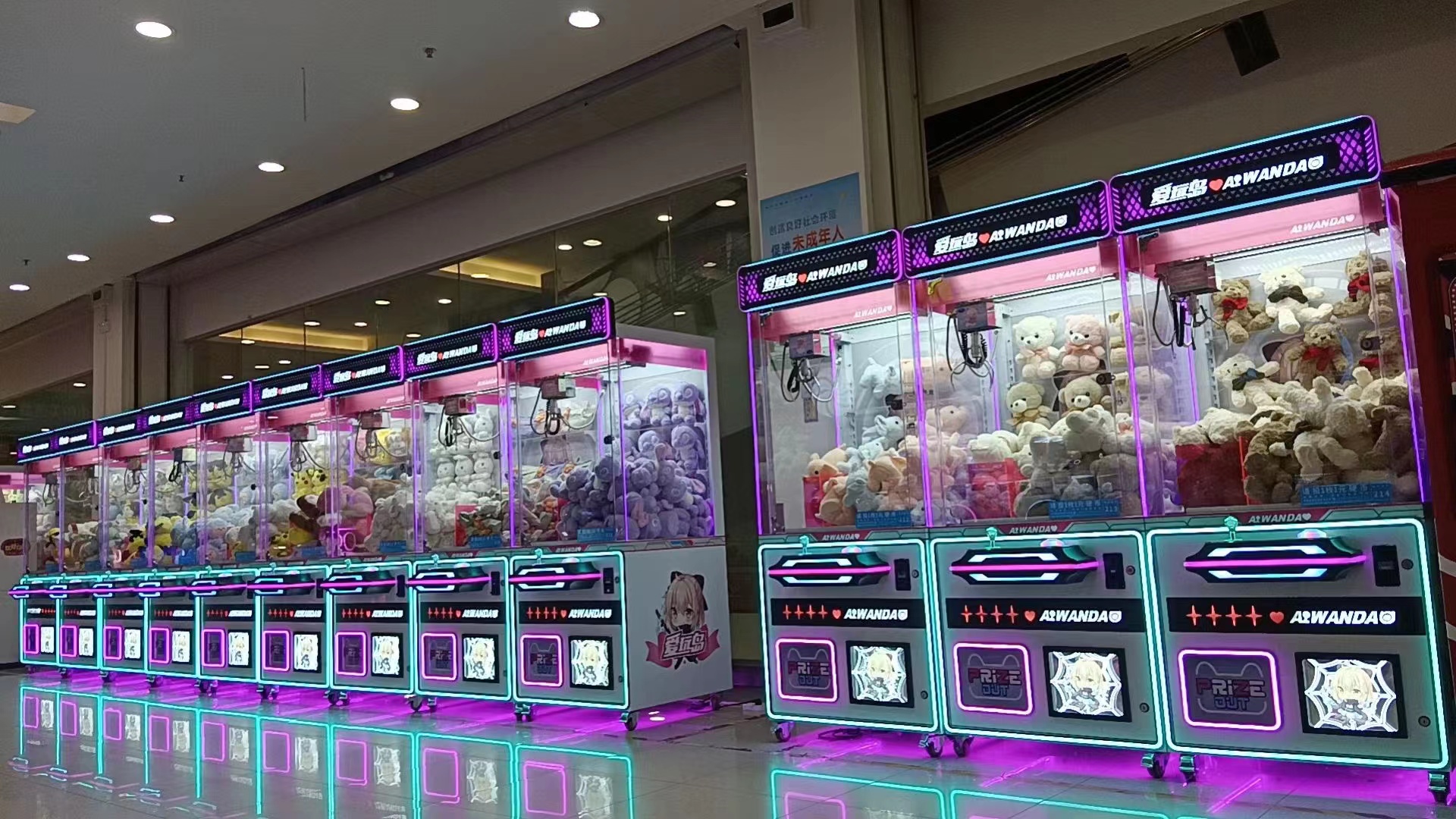 Snacking Doll Machine Manufacturer Scan Code, Coin, Commercial Transparent Hardware Snatching Machine, Blind Box, Handmade Food and Play Game Machine