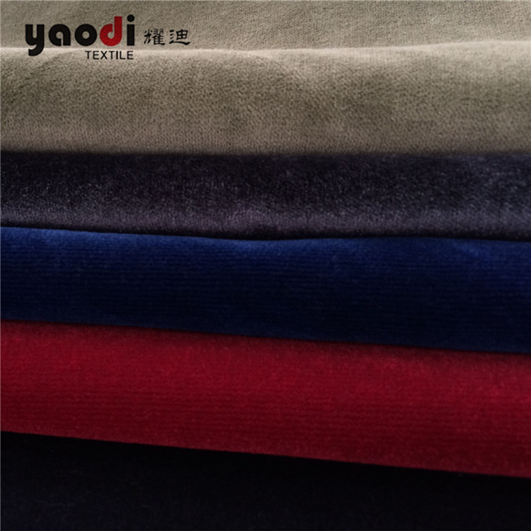 High precision double-layer color woven fabric, fireproof and flame-retardant Dutch velvet curtain fabric, polyester fabric