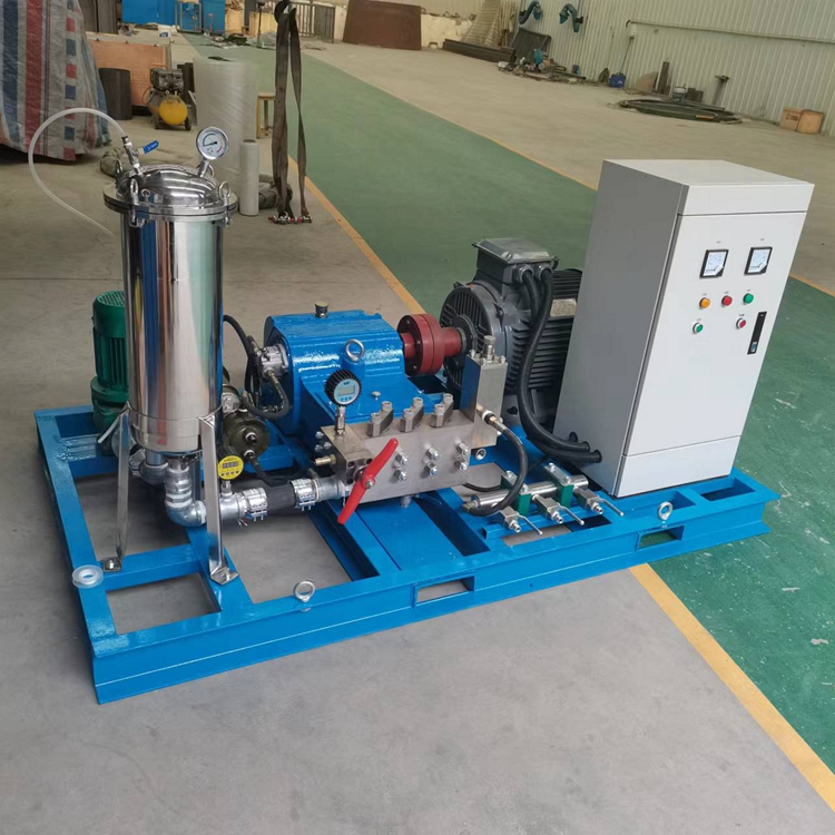 Large industrial high-pressure cleaning machine, heat exchanger cleaning, descaling, evaporator cleaning equipment