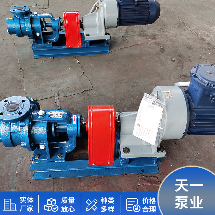 NYP52 high viscosity gear pump, stainless steel internal mesh pump, specifications and dimensions can be customized and supplied to Tianyi Pump Industry