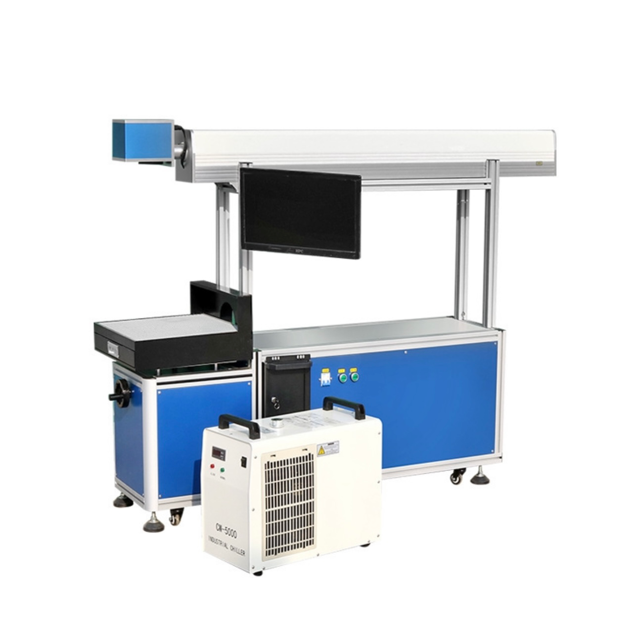 70w glass tube CO2 laser desktop machine for high-speed and smooth marking, clear rejection of blurring, Haoxiang, large-scale bamboo and wood