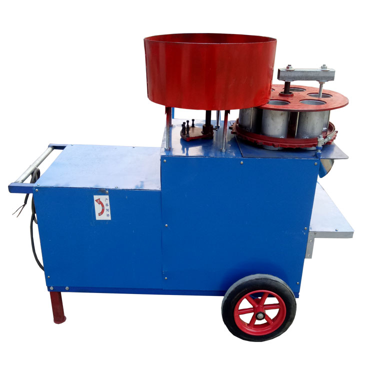 Anti aging motor bagging machine cotton flower gasoline bowl making machine horizontal mesh bag loader 10cm cup filling machine