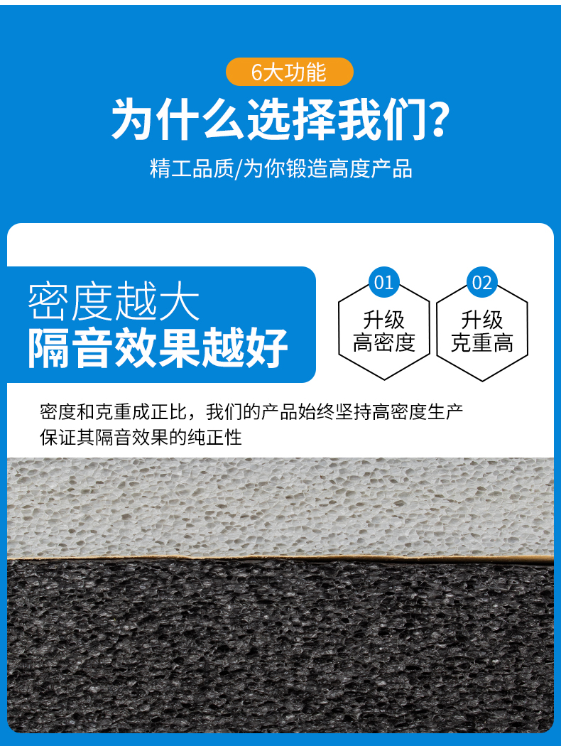 Soundproofing cotton insulation ceiling soundproofing cotton office conference room roof soundproofing manufacturer home decoration bedroom soundproofing