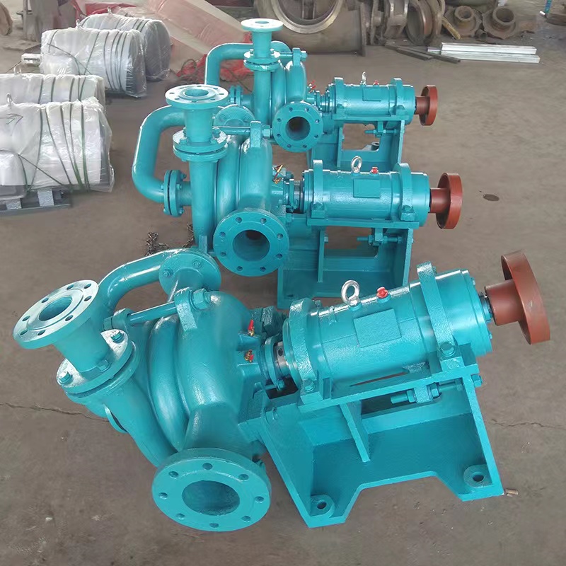 400 square meter plate and frame filter press feed pump double blade wheel mud pump double shell slurry pump alloy wear-resistant material