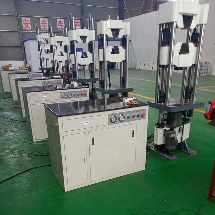 Five star 30 tons, 60 tons, 100 tons, and 200 tons microcomputer controlled electro-hydraulic servo hydraulic universal material testing machine