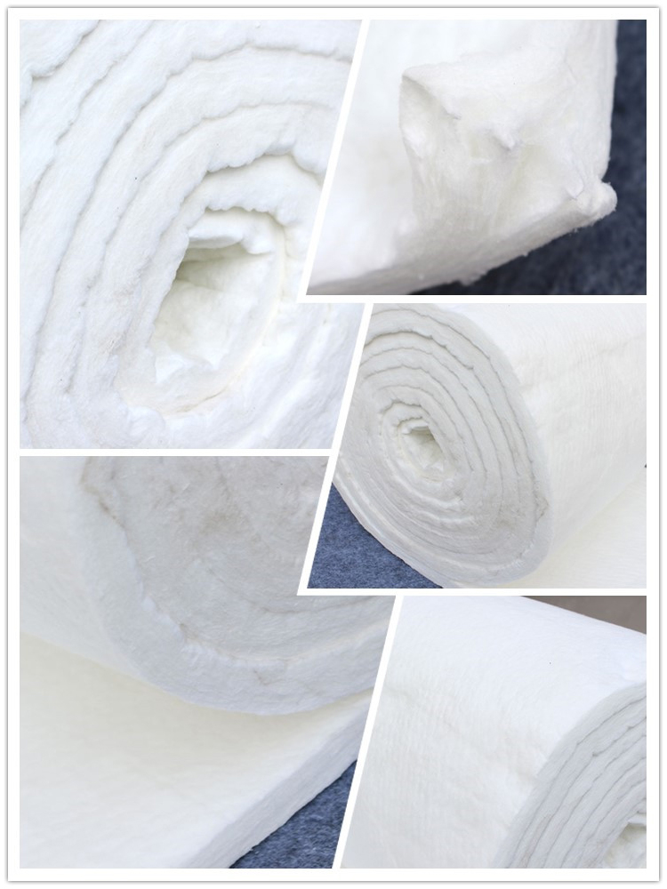 Xintai Aluminum Silicate Needled Blanket Ceramic Fiber Blanket Fiber Cotton Fireproof, Flame retardant, Thermal Insulation, Various Specifications Customization