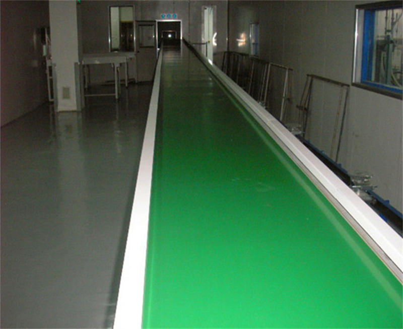 Xingchuang workshop automation conveyor belt equipment workshop assembly production green PVC belt assembly line