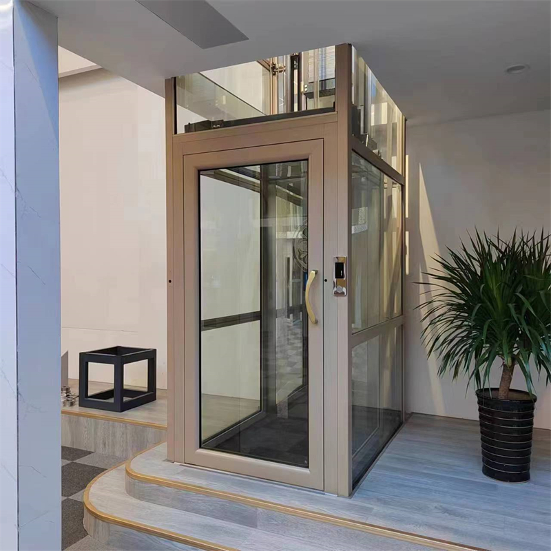 Duplex building elevator, small loft, self built house, second and third floors, sightseeing elevator, Shuangxiong Heavy Industry