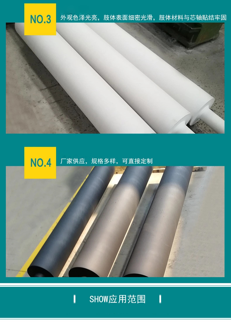 Large printing machine, spray painting machine, coating machine roller, industrial steel and aluminum rubber roller