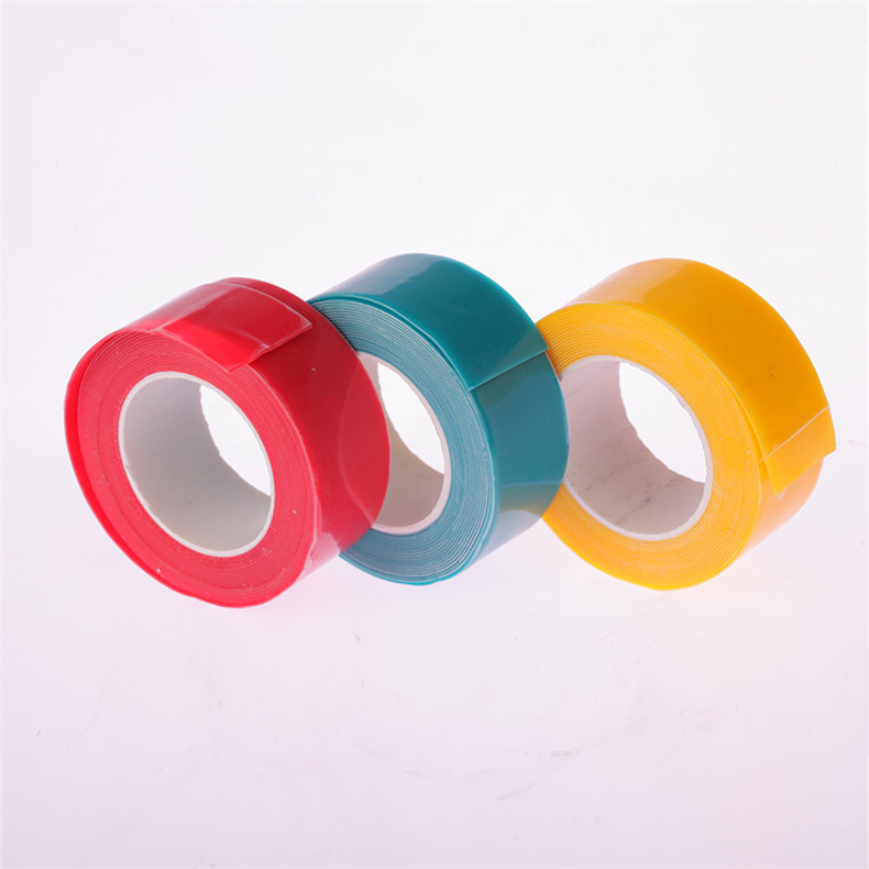 Insulating self fusing silicone rubber tape, temperature sensitive, color changing, electrified work tape, color changing, temperature indicating tape, insulation tape