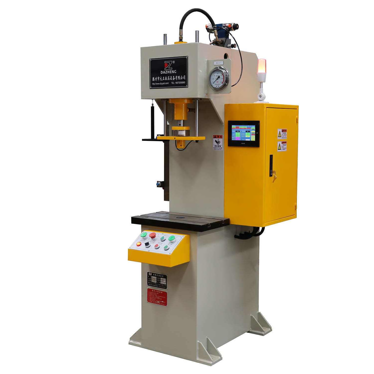 Da Zheng YL41-5t CNC press machine automatically detects unqualified products through press force