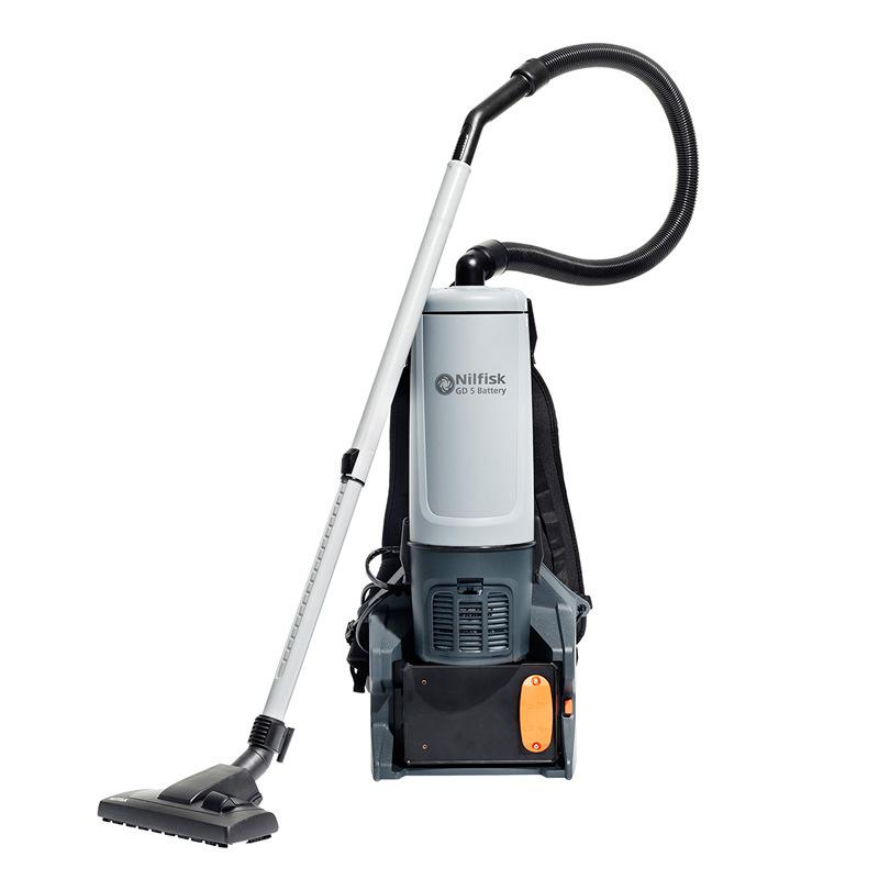 NILFISK Liqi GD5B vacuum cleaner is portable, mobile, and convenient for cleaning in multiple scenarios, suitable for school and shopping mall cleaning