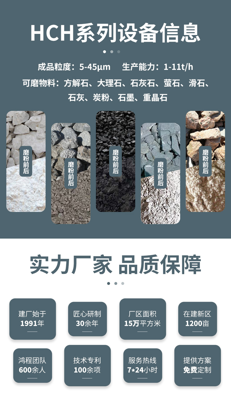 Comparison of ultra-fine grinding machines: 3000 mesh high-efficiency powder selection machine for high-pressure micro grinding