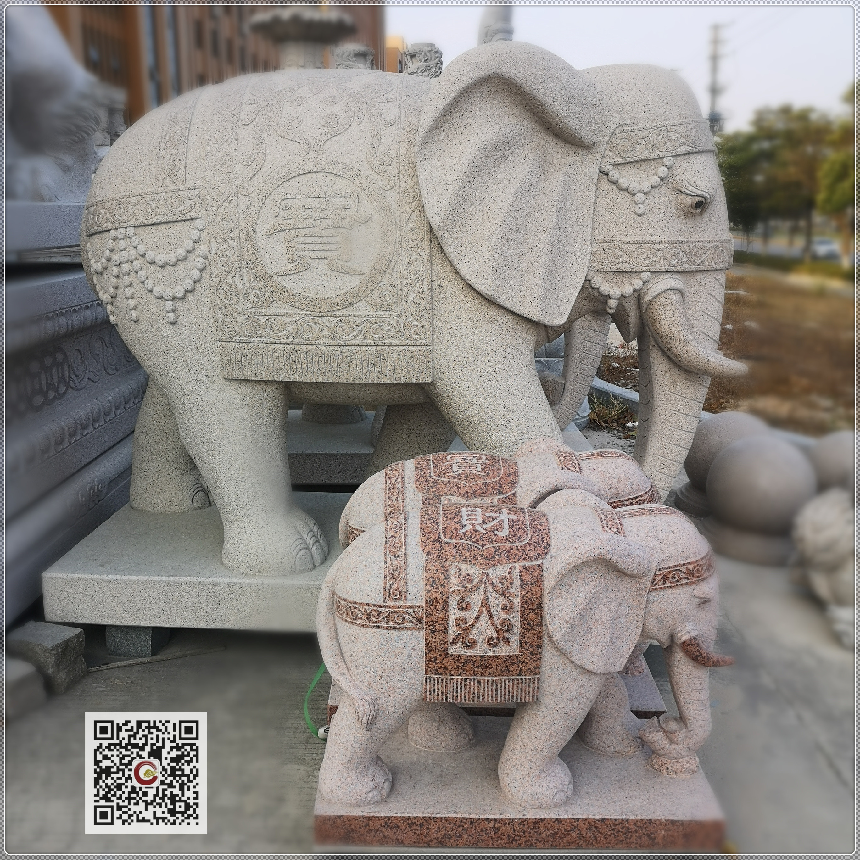 City Square Stone Sculpture Production Granite Figure Decoration 3D Character Carving