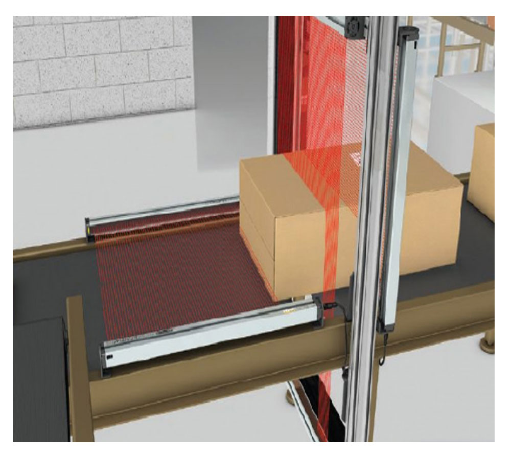 Object size measurement light screen, efficient and accurate, specifically designed for the manufacturing industry, with high precision