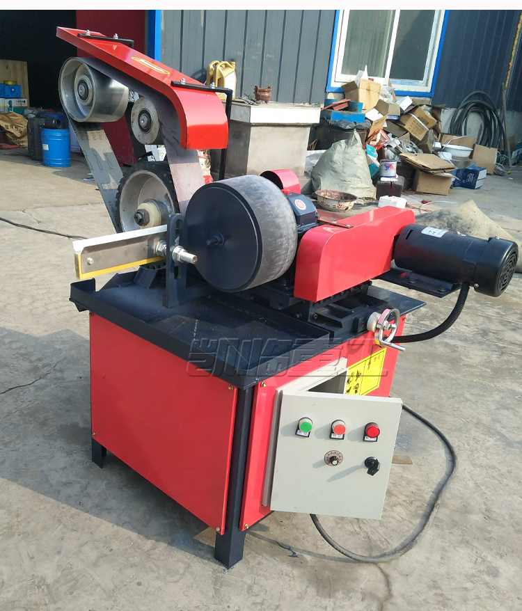 Metal circular pipe rust removal, polishing, polishing, and deburring machine Stainless steel pipe, iron pipe, copper pipe, outer and inner circle polishing machine