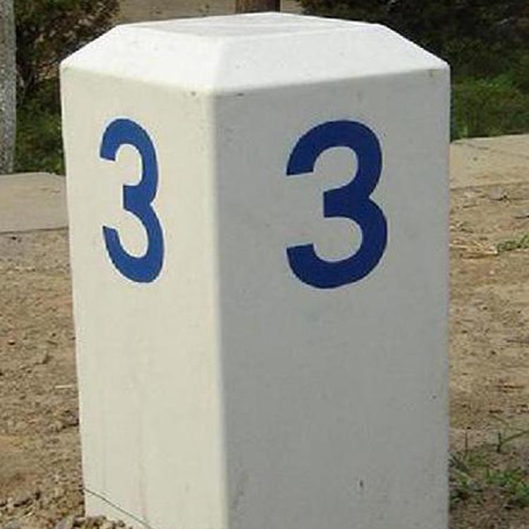 Fiberglass reinforced plastic highway boundary marker, 100 meter pile, power cable column outline marker, national road, provincial road, township road