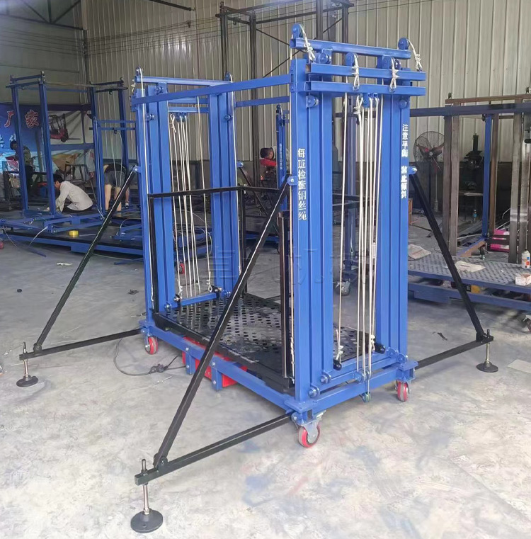 New type of electric scaffolding lifting mobile platform elevator can be customized with Zhuxun Machinery