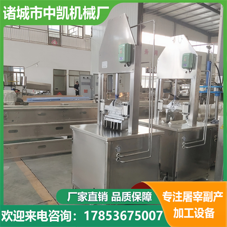 Pig Head Splitting Machine: Pig Head Splitting Equipment Customizable for Brain Retention, Pig Head Splitting Machine, Zhongkai